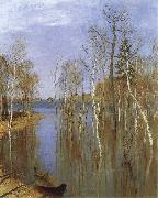 Isaac Levitan Spring,Flood Water oil painting